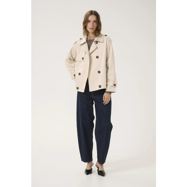 My Essential Wardrobe 10704213 mira short trenchcoat 10704213 Mira Short Trenchcoat large