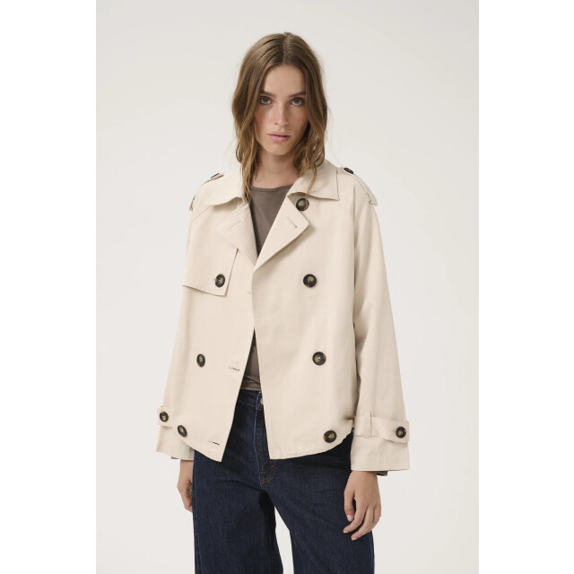 My Essential Wardrobe 10704213 mira short trenchcoat 10704213 Mira Short Trenchcoat large