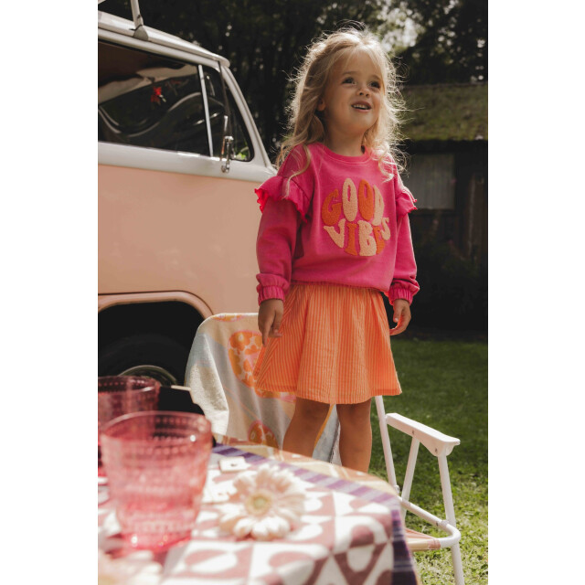 Looxs Revolution Sweater good vibes voor meisjes in de kleur 2511-7314-684 large
