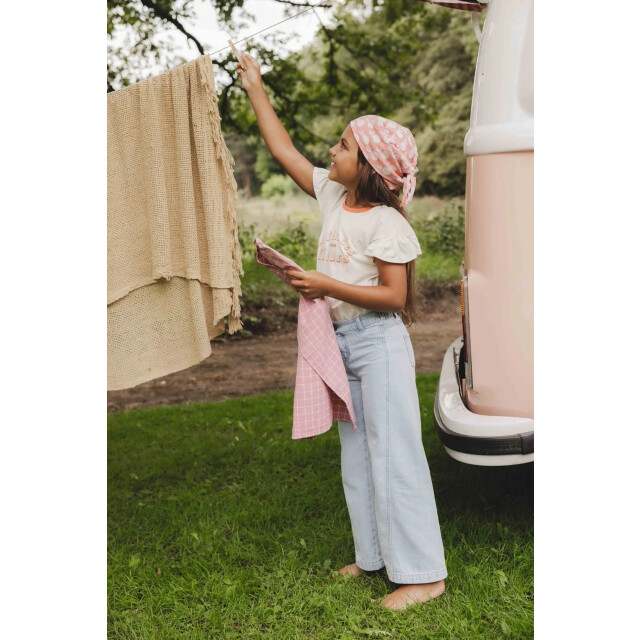 Looxs Revolution Denim wide leg bleach blue voor meisjes in de kleur 2511-7604-162 large