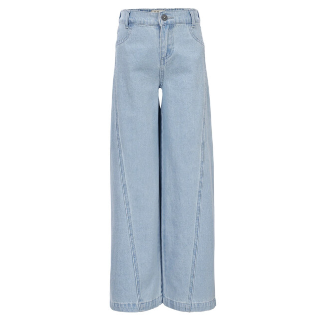 Looxs Revolution Denim wide leg bleach blue voor meisjes in de kleur 2511-7604-162 large