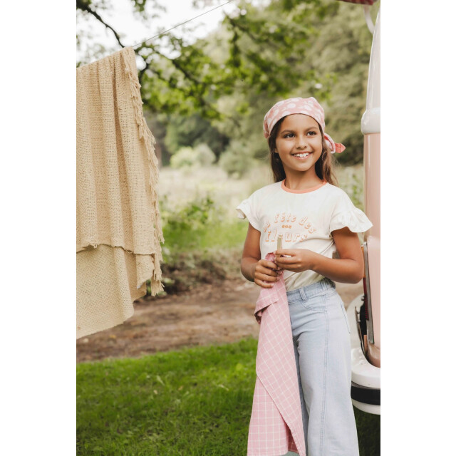 Looxs Revolution T-shirt creme voor meisjes in de kleur 2511-7421-014 large