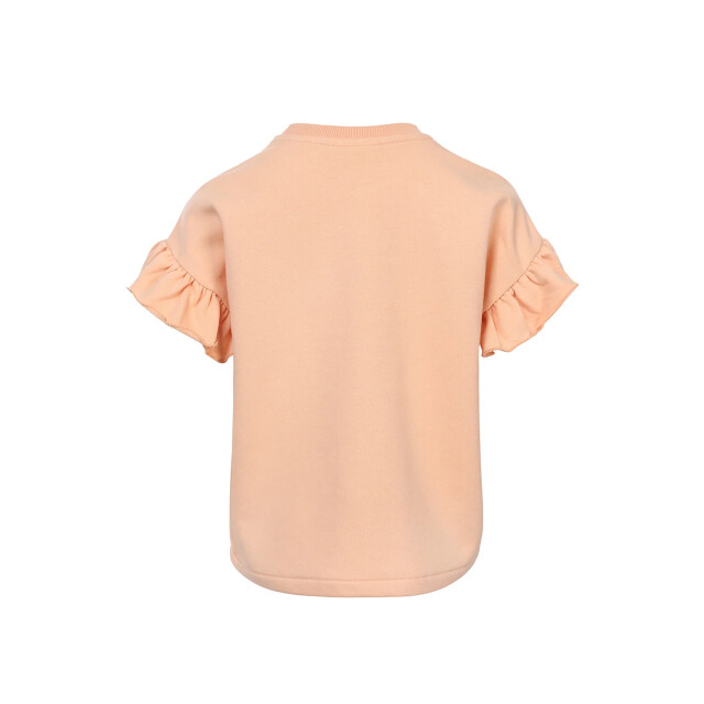 Looxs Revolution Mouwloze heavy tee in peach voor meisjes in de kleur 2511-7320-394 large