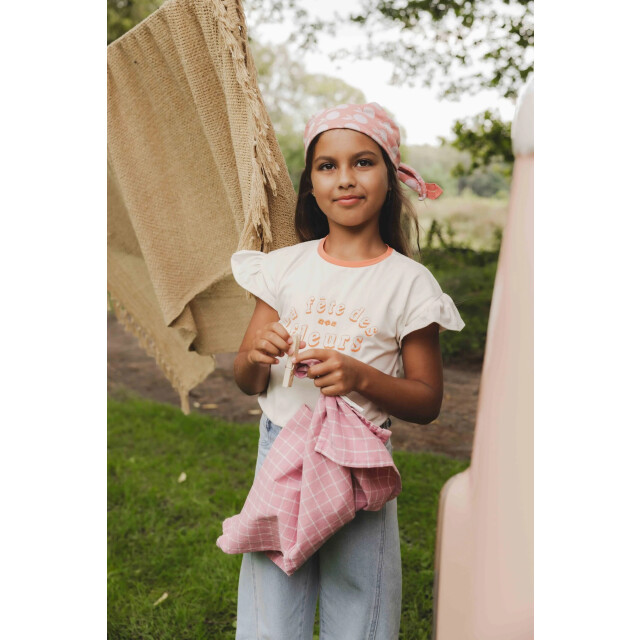 Looxs Revolution T-shirt creme voor meisjes in de kleur 2511-7421-014 large