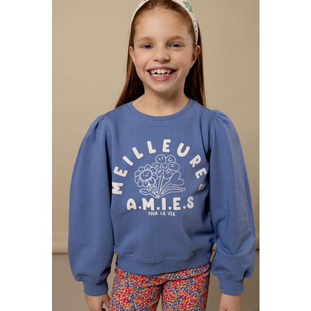 Looxs Revolution Sweater blue voor meisjes in de kleur 2511-7318-170 large