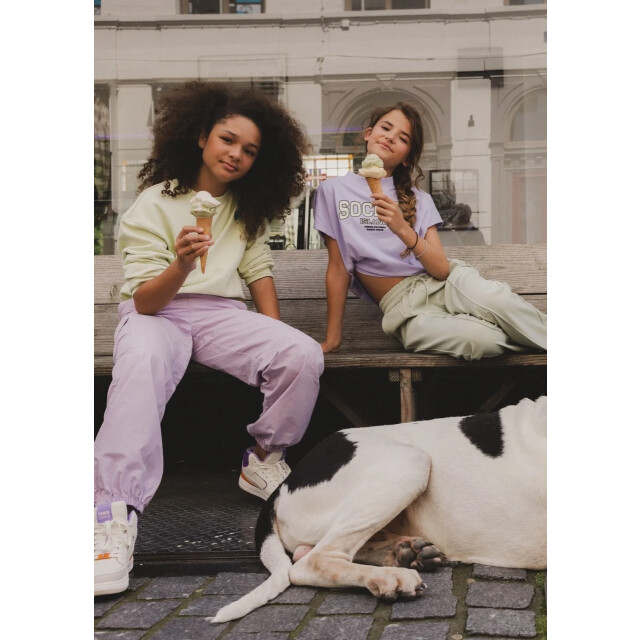 Looxs Revolution Baggy cargo parachute broek voor meisjes in de kleur 2511-5619-590 large
