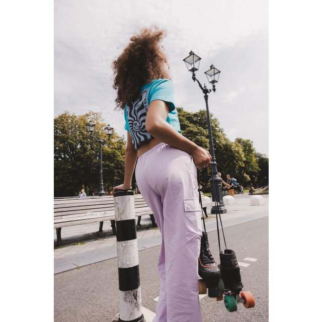 Looxs Revolution Baggy cargo parachute broek voor meisjes in de kleur 2511-5619-590 large