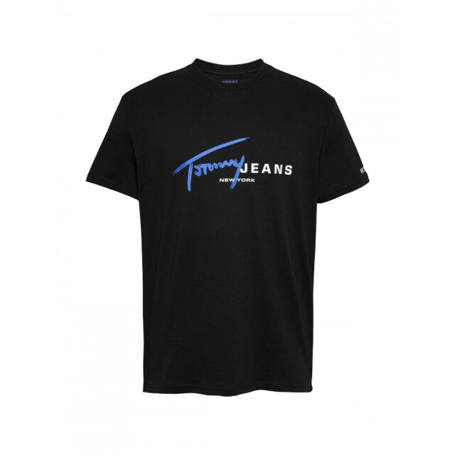 Tommy Hilfiger Dm0dm20817 bds sign dna tee - black t-shirt BDS Black/DM0DM20817 Sign DNA Tee large