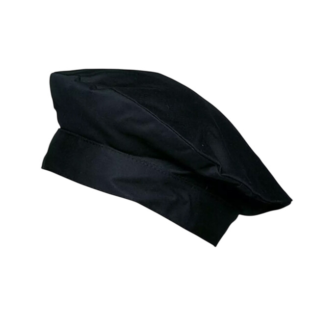 Karlowsky Luka effen koksmuts van katoen UTLT3311_black large