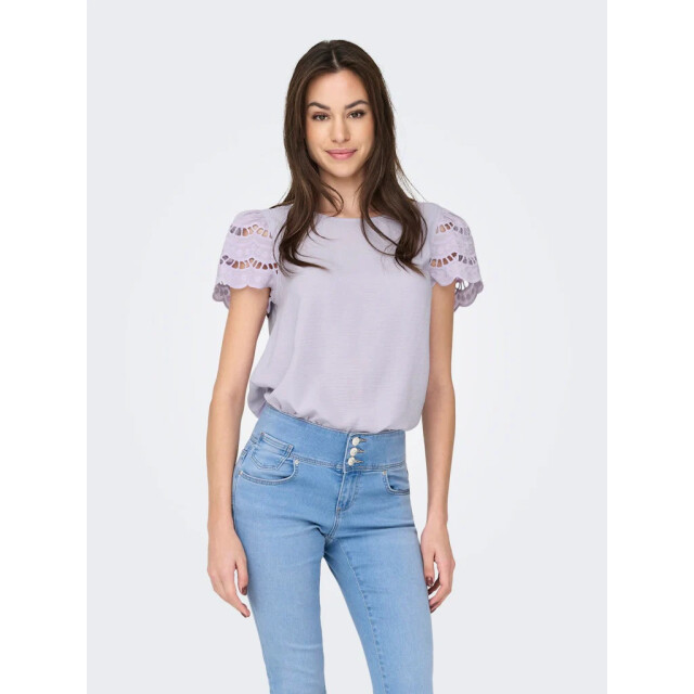 Jacqueline de Yong Hannah life s/s lace top 15312609 large