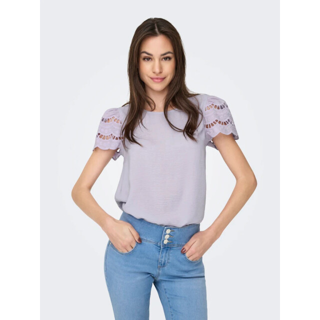 Jacqueline de Yong Hannah life s/s lace top 15312609 large