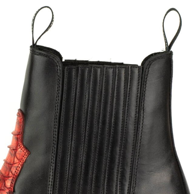Mayura Boots Cowboy laarzen mannen rock-2500-box negro/piton rojo ROCK-2500-BOX NEGRO/PITON ROJO large