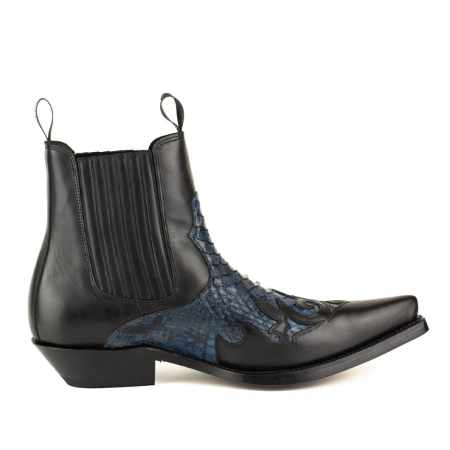 Mayura Boots Cowboy laarzen rock-2500-box negro/piton azul ROCK-2500-BOX NEGRO/PITON AZUL large