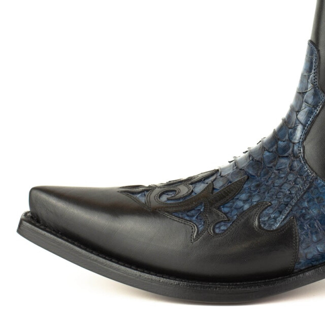 Mayura Boots Cowboy laarzen rock-2500-box negro/piton azul ROCK-2500-BOX NEGRO/PITON AZUL large