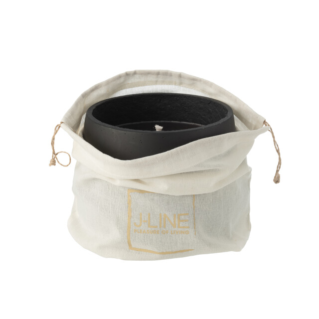 J-Line buitenkaars cement large 48u 20.5x20.5x16cm 3009409 large