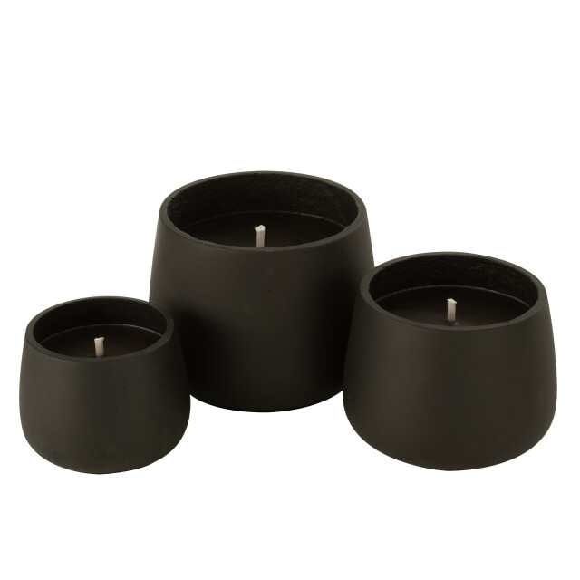 J-Line buitenkaars cement large 48u 20.5x20.5x16cm 3009409 large