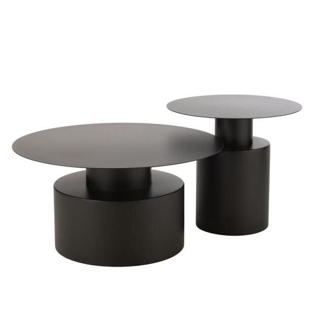 J-Line salontafel rond metaal 80x80x41cm 2999564 large