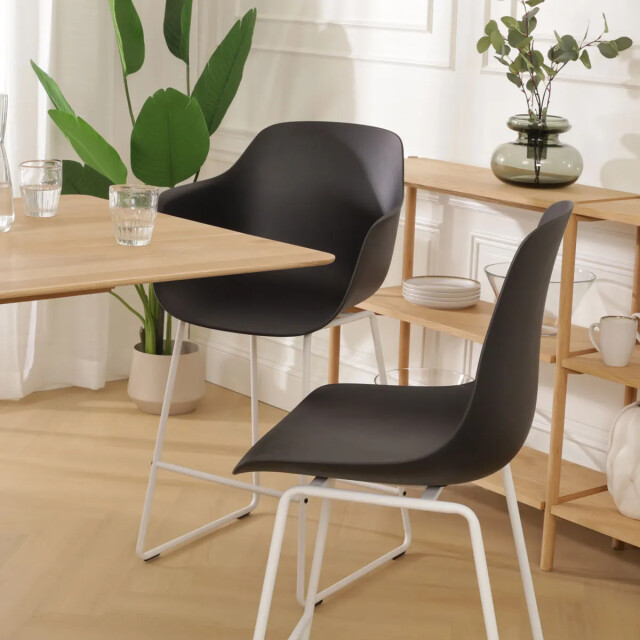 Nolon Nino-pip barkruk wit onderstel 75 cm 2393202 large