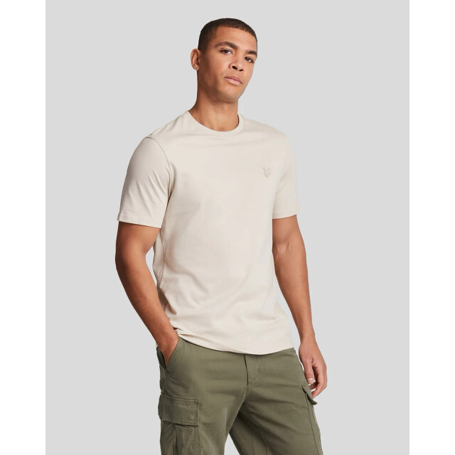 Lyle and Scott Basic t-shirt taupe 5339.77.0019 large
