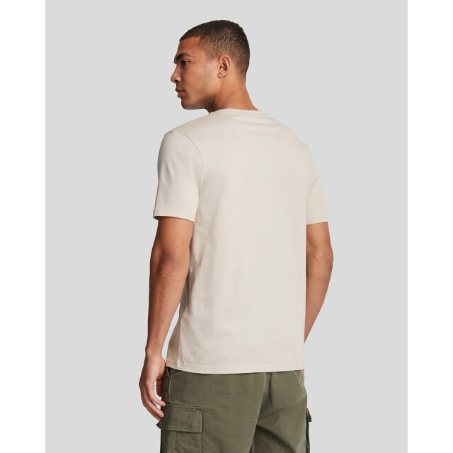 Lyle and Scott Basic t-shirt taupe 5339.77.0019 large