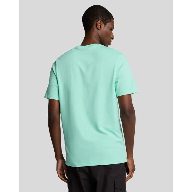 Lyle and Scott Basic tee aqua 5339.32.0003 large
