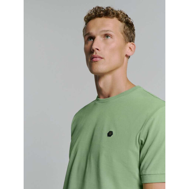 No Excess T-shirt crewneck peached green 27360375-050 large