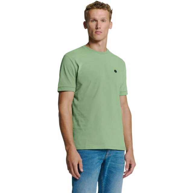 No Excess T-shirt crewneck peached green 27360375-050 large