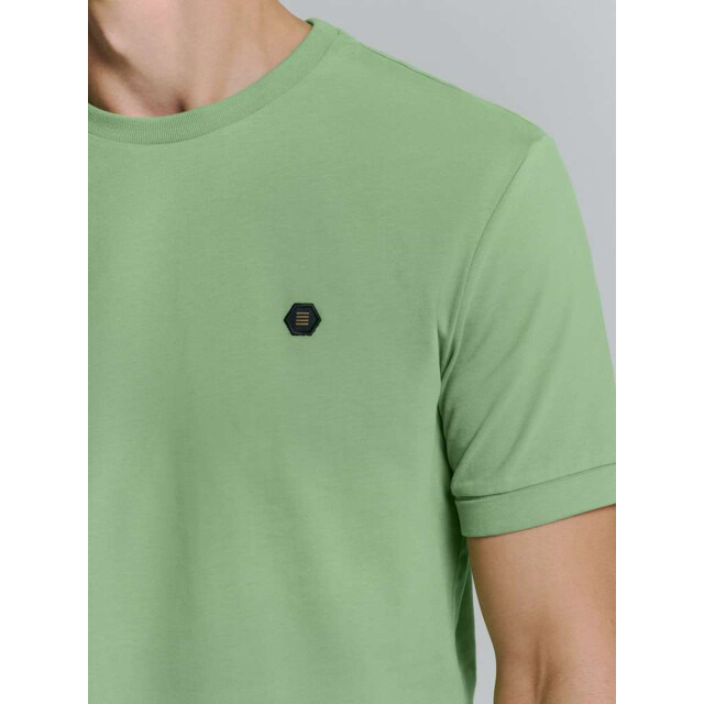 No Excess T-shirt crewneck peached green 27360375-050 large