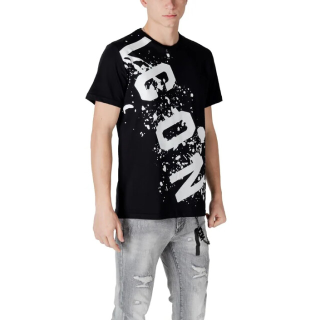 Icon denim T-shirt heren Icon T-shirt Heren large