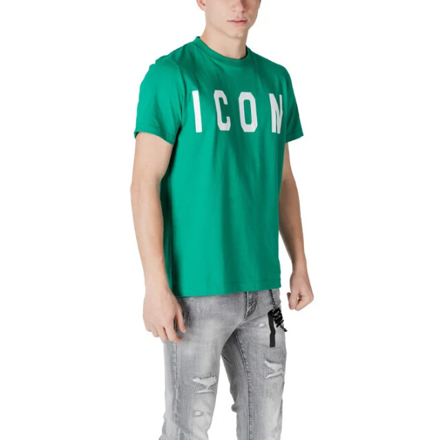 Icon denim T-shirt heren Icon T-shirt Heren large