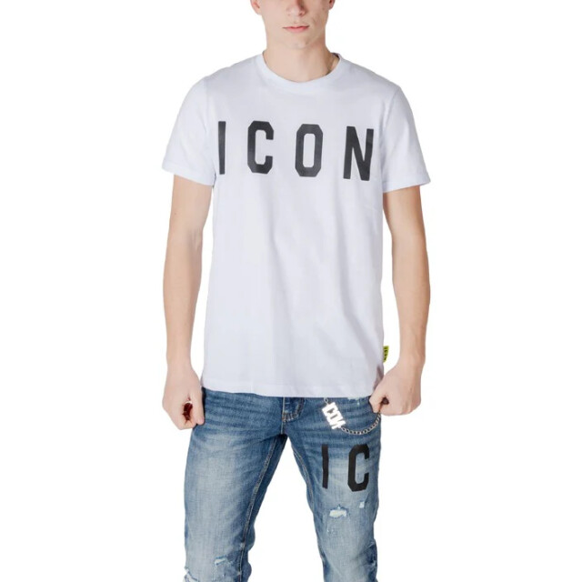 Icon denim T-shirt heren Icon T-shirt Heren large