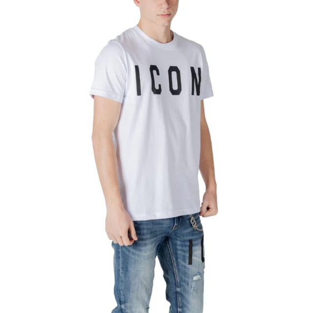 Icon denim T-shirt heren Icon T-shirt Heren large