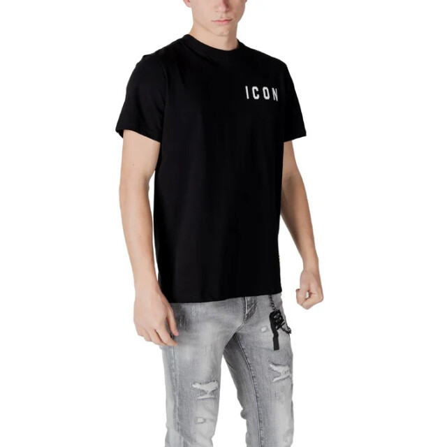 Icon denim T-shirt heren Icon T-shirt Heren large
