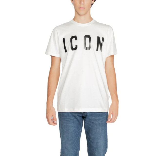 Icon denim T-shirt heren Icon T-shirt Heren large