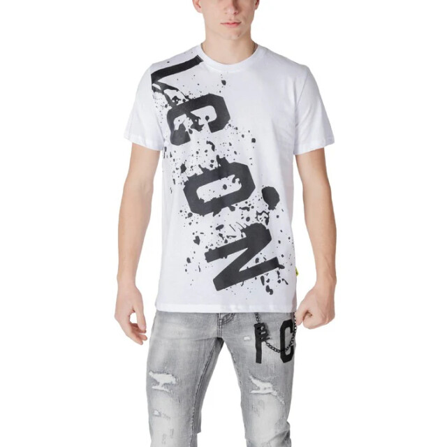 Icon denim T-shirt heren Icon T-shirt Heren large
