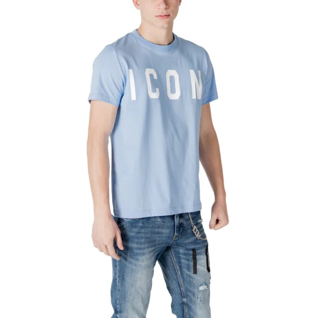 Icon denim T-shirt heren Icon T-shirt Heren large
