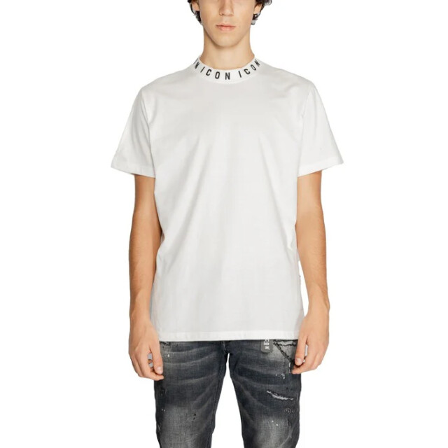 Icon denim T-shirt heren Icon T-shirt Heren large