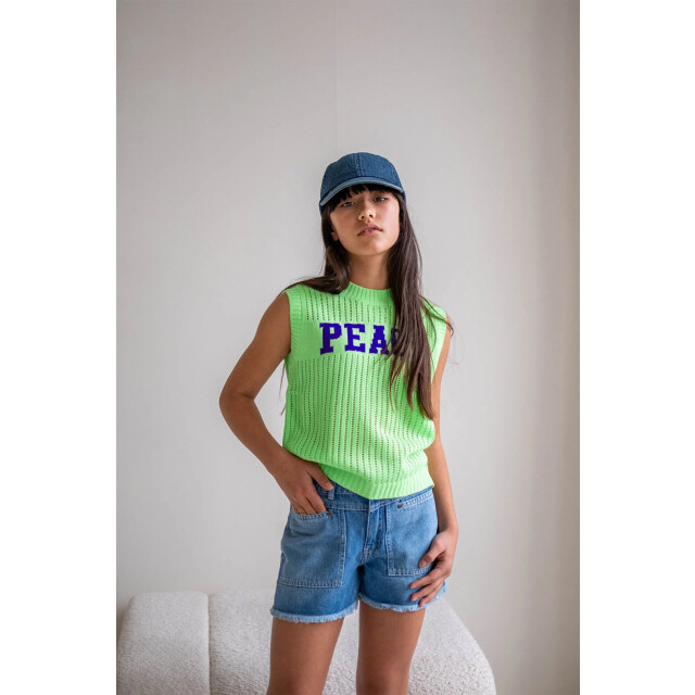 Like Flo Zomer spencer meisjes teens mint gebreid diana F502-3310-327 large