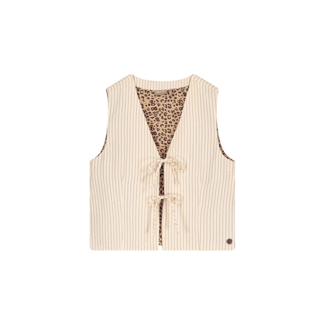 Like Flo Zomer gilet meisjes teens creme strik cameron F502-3102-035 large