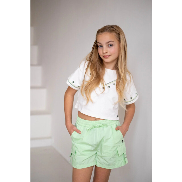 Like Flo Zomer sweater meisjes teens off cropped dazy F502-3311-001 large