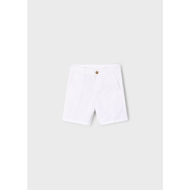 Mayoral Zomer chino short twill jongens - 202-38-wit large