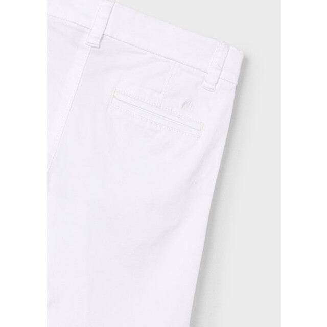 Mayoral Zomer chino short twill jongens - 202-38-wit large