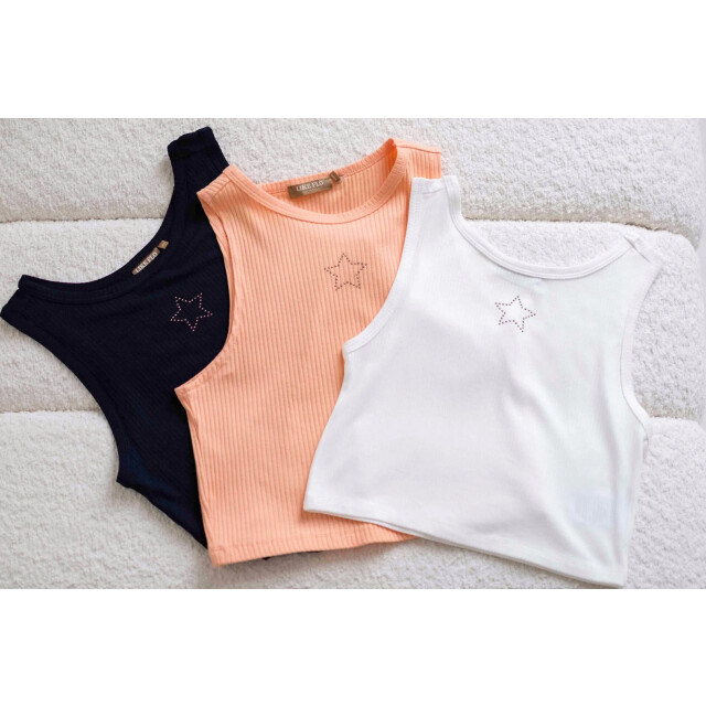 Like Flo Zomer tanktop meisjes teens off embroiderie essie F502-3402-001 large
