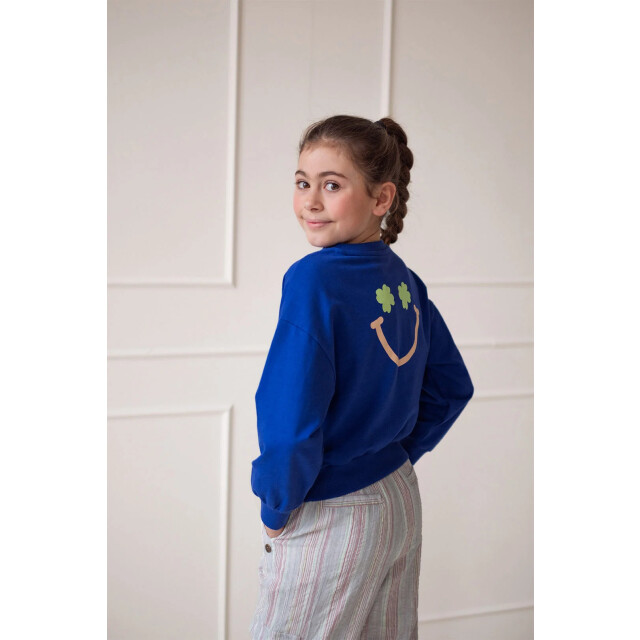 Like Flo Zomer sweater meisjes teens kobalt daffy F502-3313-155 large