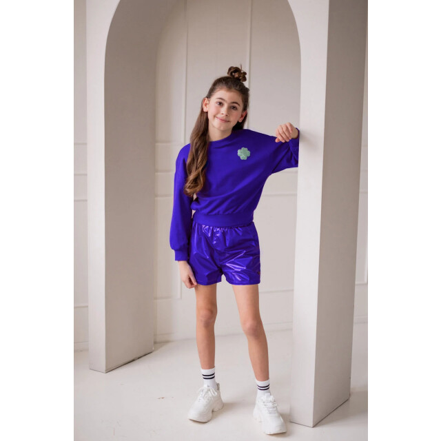 Like Flo Zomer sweater meisjes teens kobalt daffy F502-3313-155 large
