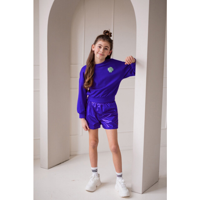Like Flo Zomer sweater meisjes teens kobalt daffy F502-3313-155 large