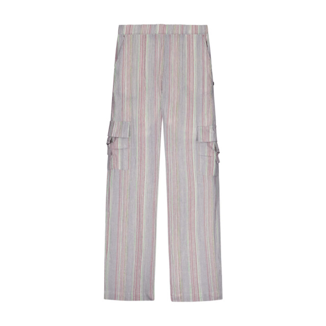 Like Flo Zomer cargo broek meisjes teens mint, gestreept fever F502-3610-345 large