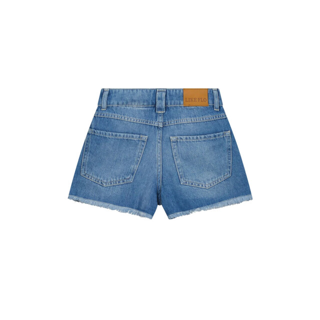 Like Flo Zomer jeans short meisjes teens denim femm F502-3607-181 large