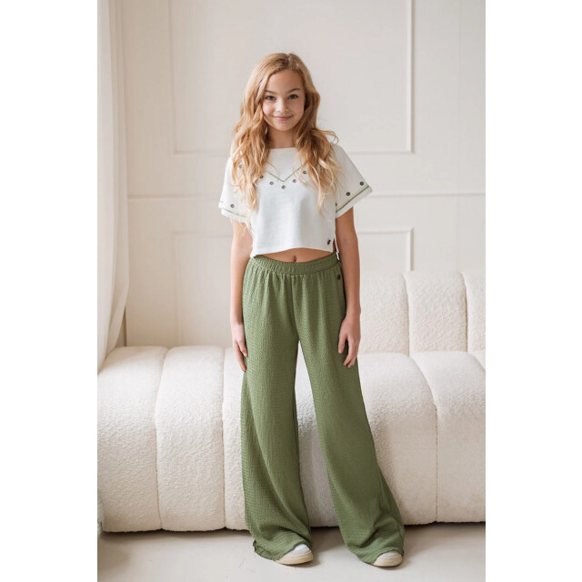 Like Flo Zomer sweater meisjes teens off cropped dazy F502-3311-001 large