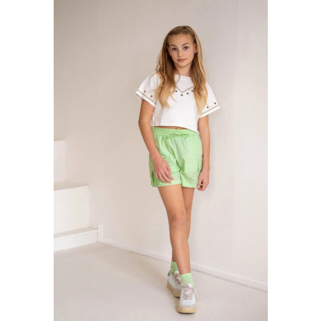 Like Flo Zomer short meisjes teens mint cargo fergie F502-3601-327 large